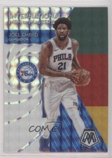 2019 Panini Mosaic International Men of Mastery Silver Prizm Joel Embiid #1 11ba
