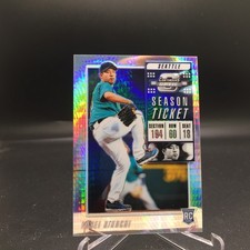 Yusei Kikuchi 2019 Chronicles Contenders Optic Hyper 6 #/299 Mariners Rookie