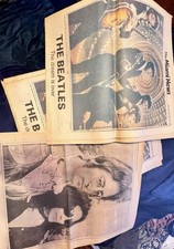 The Beatles The Miami News  Collectible Newspapers Music Articles Photos