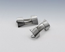 Pair Genuine INVICTA Pro Diver Stainless Steel 22mm Watch Band Curved End Links