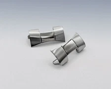 Pair Genuine INVICTA Pro Diver Stainless Steel 22mm Watch Band Curved End Links