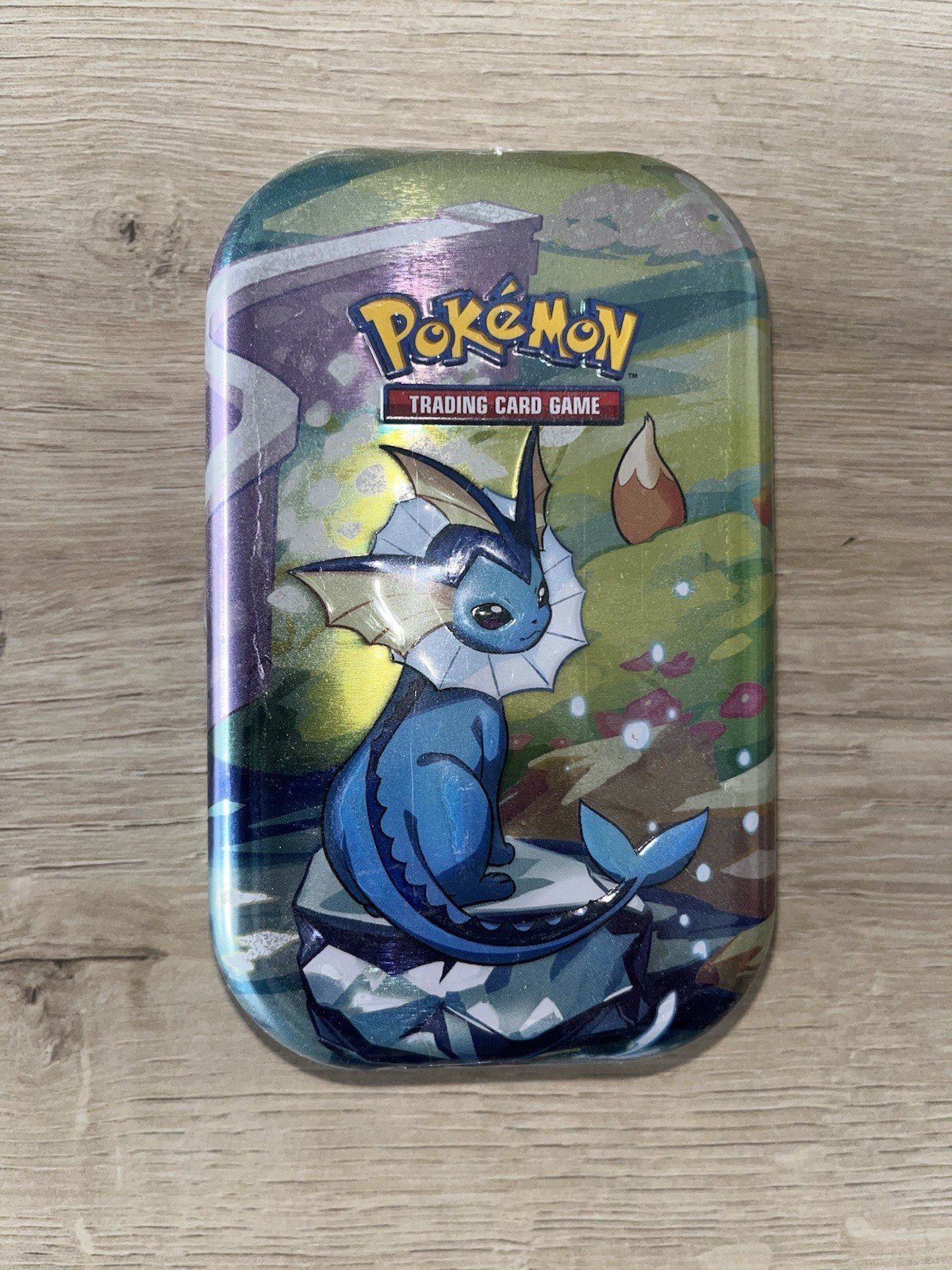 MINI TINS POKEMON AQUALI EVOLUTIONS PRISMATIQUES EV8,5 EV8.5 2 BOOSTERS FR