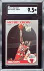 1990-91 NBA Hoops MICHAEL JORDAN Card # 65 SGC 9.5 Mint+ Grade!
