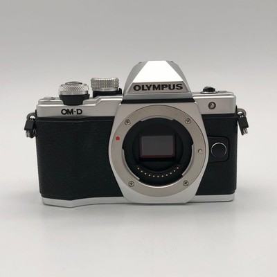 Olympus E-M10 Mark II Mirrorless Digital Camera Silver Body with Accessories