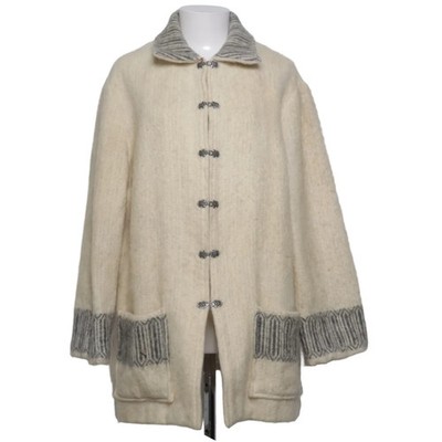 Johnsons Hemslöjd, Mantel, Damen, Größe: 46, Beige/Grau, Wolle, Sonstiges #11S