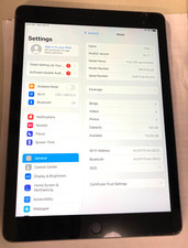 Apple iPad (5th Gen) A1822 128GB, Wi-Fi, 9.7 ...
