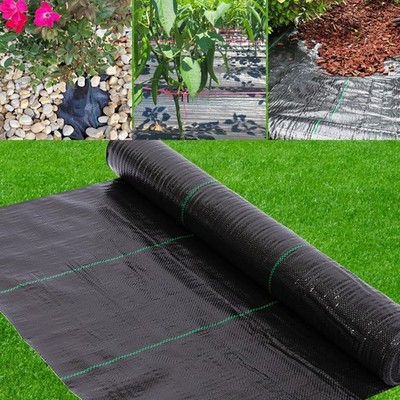 AGGAFA 4ft x 50ft Heavy Duty Weed Barrier Fabric Premium Virgin Material