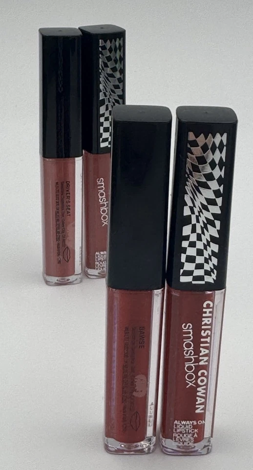 4X Smashbox Christian Cowan-Always On Liquid Lipstick-2 BAWSE 2 DRIVER’S SEAT - Image 3 of 4