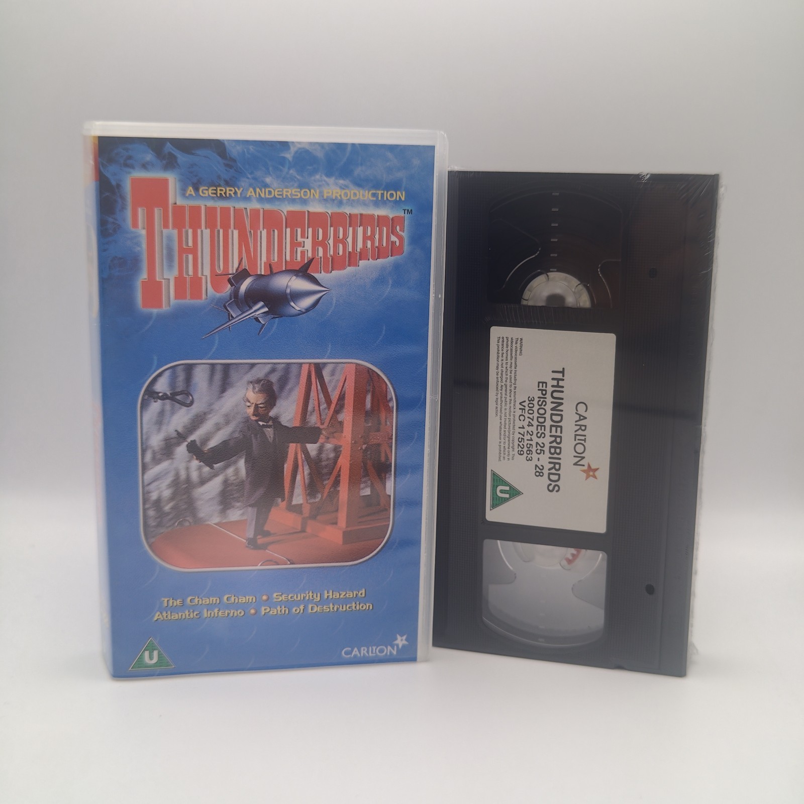 The Brains Behind Thunderbirds VHS New And Sealed Gerry Anderson Carlton (1965)