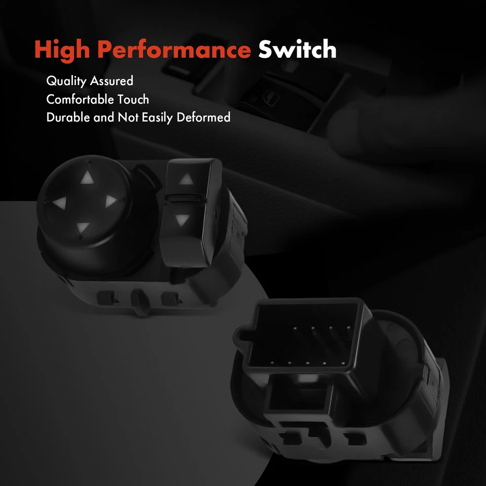 Interruptor de espejo retrovisor eléctrico del conductor delantero para Chevrolet Cobalt Pontiac G5 Pursuit Foto 4 de 4