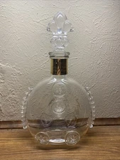 Empty REMY MARTIN LOUIS XIII COGNAC BACCARAT CRYSTAL DECANTER BOTTLE EMPTY 750 M