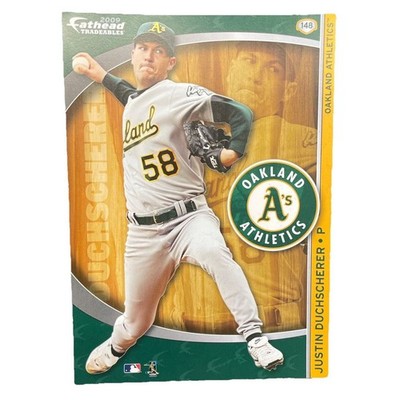 Justin Duchscherer Athletics Fathead Tradeables 2009 Sticker #148