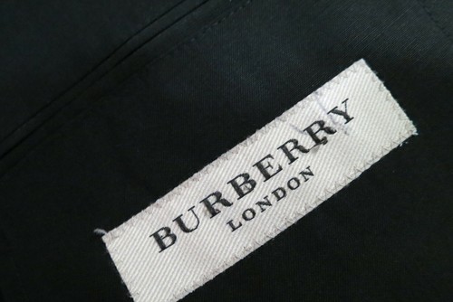Most Recent Burberry London Five pocket Silver Knight Buttons sport coat 44 R - Picture 10 of 12