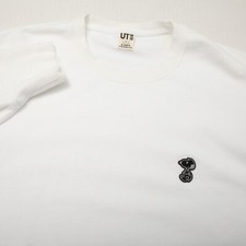 KAWS X Peanuts Uniqlo Sweatshirt Mens Large White Snoopy Crew Neck Pullover