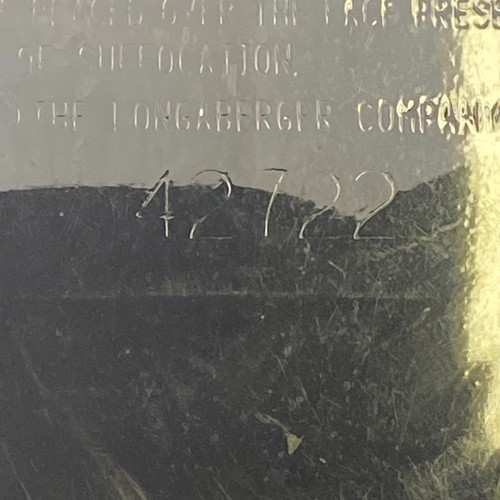 Longaberger 2000 Cestello Esagonale 11" Generazioni 6 Lati con Protezione in Plastica - Foto 20 di 21