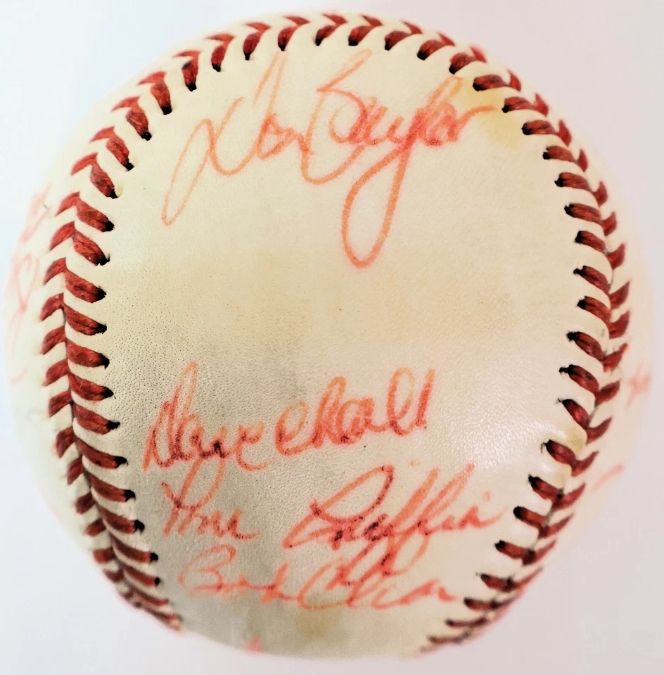1978 California Angels Team Signed Baseball - 19 Authentic Signatures JSA LOA - Image 3 of 4