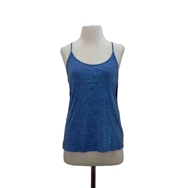 lole cheetah textured athletic tank-top