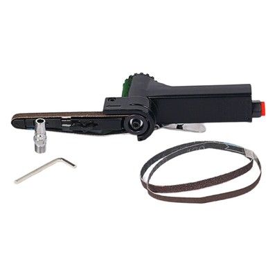 Air Belt Sander Pneumatic Handheld Angles Grinder Tool for Metal Chamfering