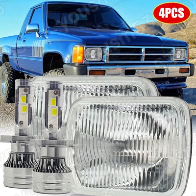 2pcs 7x6'' 5x7 LED Headlights Reflector Bulbs for GMC Caballero 1978-1981 Pickup。