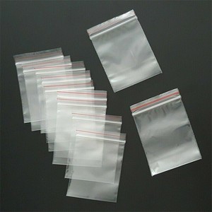 tiny zip lock baggies
