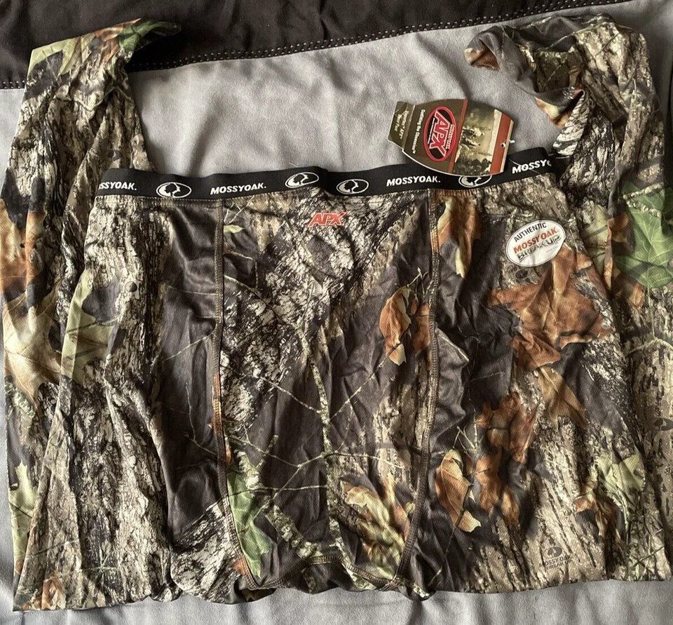 Mossy Oak Breakup APX Vaportec Base Layer Hunting Pants #0605 Men's Size XL NWT - Image 3 of 4