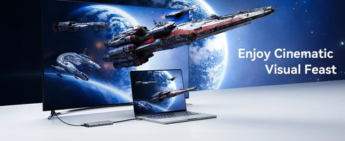4K60Hz USB C Hub Type-C to Dual HDMI,Laptop Docking Station with DP RJ45 USB3.1 - 第 11/21 張圖片