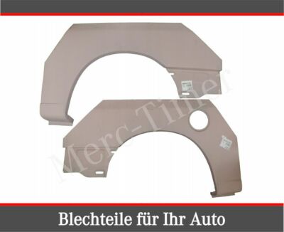 VW Caddy II 1995-2004 Radlauf Kotflügel Hinten Paar Reparaturblech Rechts Links