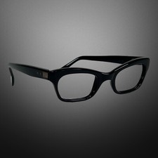 Vintage Cat Eyes Porris Italy Eyeglass Frames Glasses