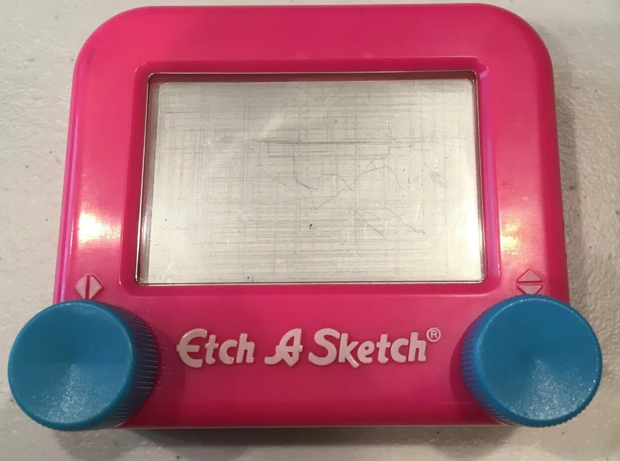 neon etch a sketch