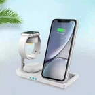 Stazione di ricarica Wireless 4 In 1 Universale Apple Samsung tutti Smartphone