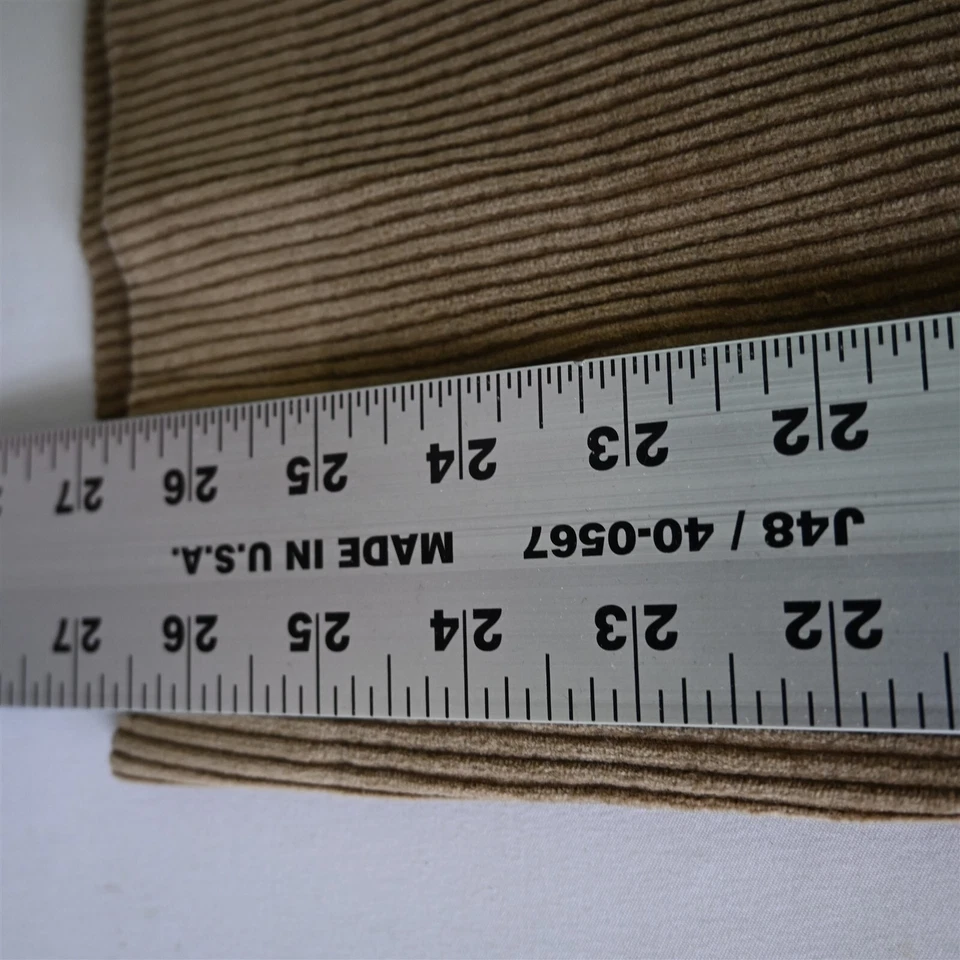 Pantalones plisados de pana resistentes al color ancho marrón tostado Jos A Bank 33x29 para hombre Foto 4 de 4