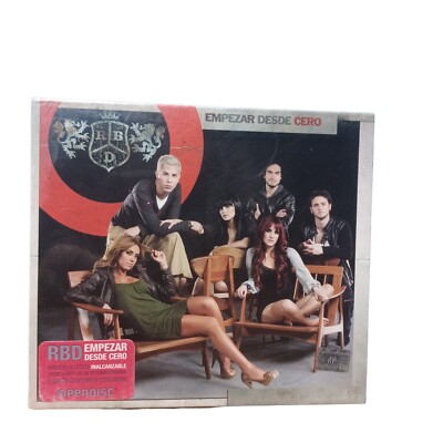 RARE RBD REBELDE EMPEZAR DESDE CERO CD Slipcover  L2