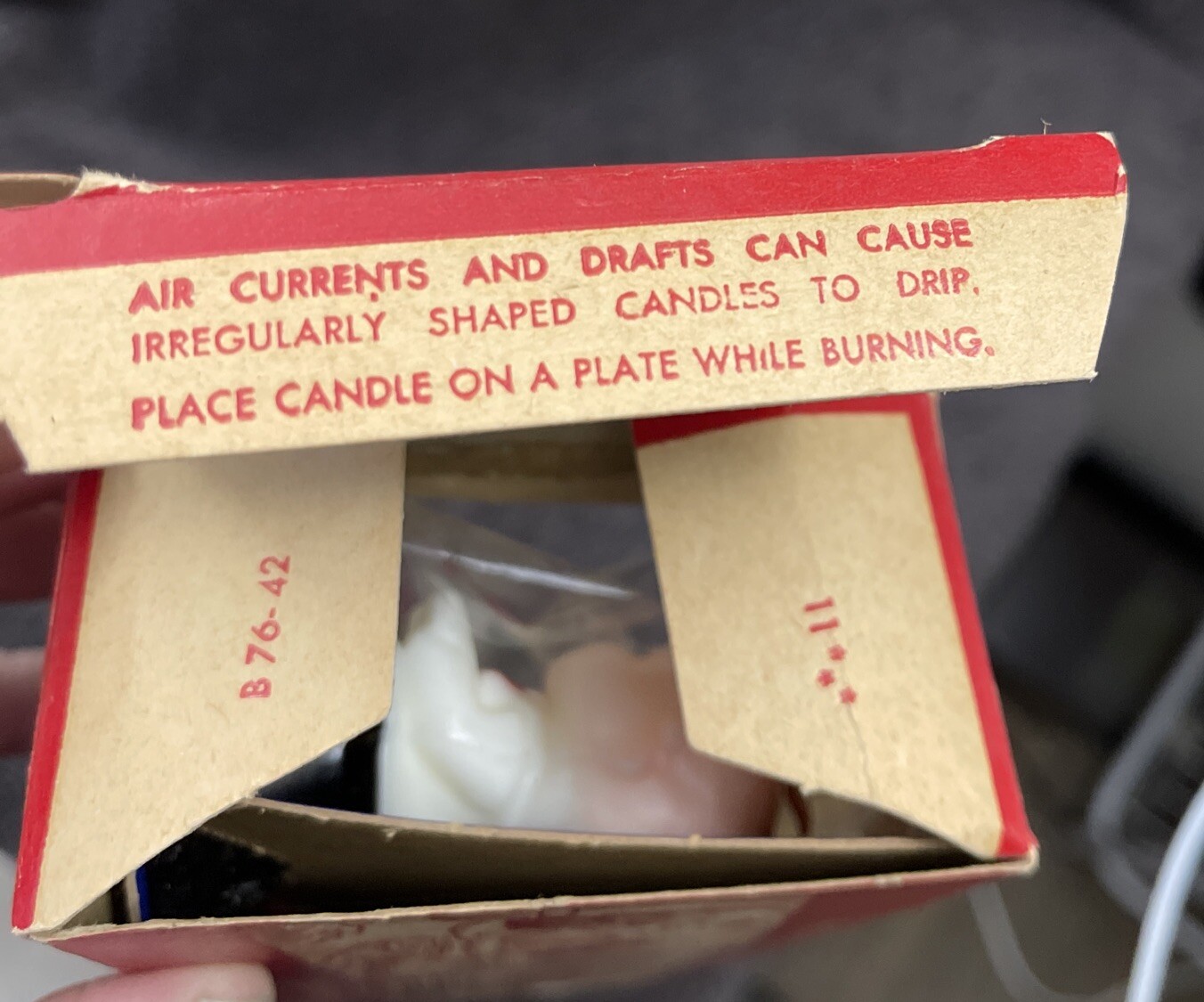 Gurley Novelty Co. Mint Christmas Caroler Set Candles in Original Box