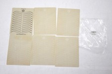 Stylia Beauty Microblading 6 Pc Inkless Double Sided Tattoo Practice Skin Sheets