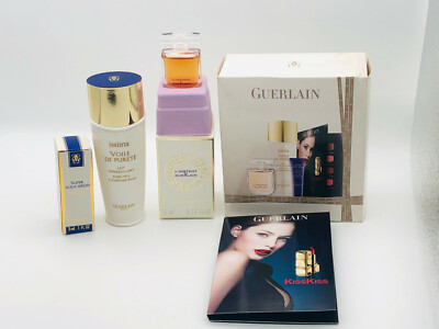 Set 4 Stücke L'Instant Guerlain Vintage Parfüm Mignon 5 ML Edp Creme 50 ML Serum