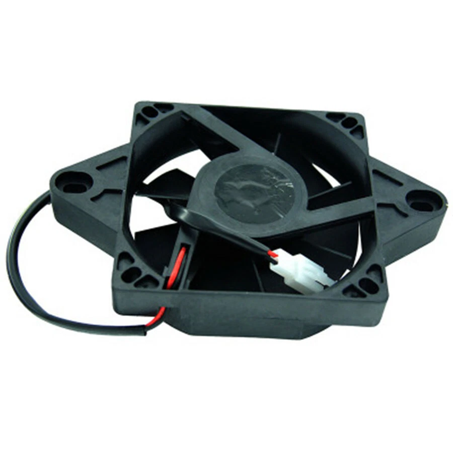 1×Black Electric Radiator Cooling Fan For 200cc 250cc Quad ATV Go Kart Dirt Bike Foto 3 de 4