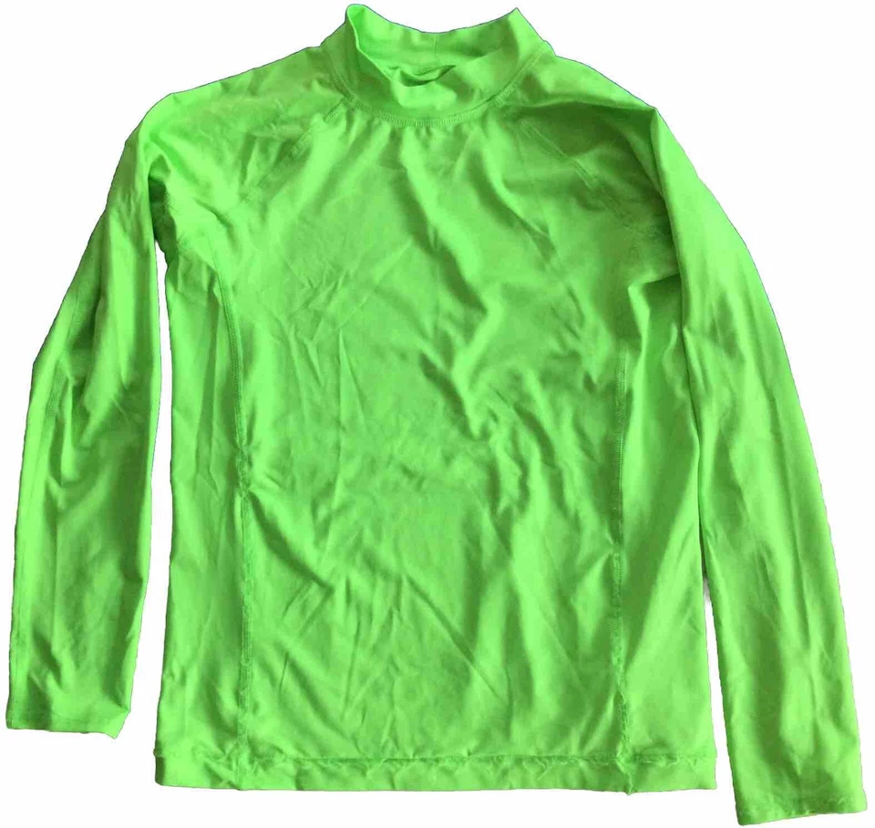 Lote de 3 Camisa de Natación Lands End Niños Protección contra Erupciones Azul y Verde Repelente al Sol Talla L Foto 3 de 4