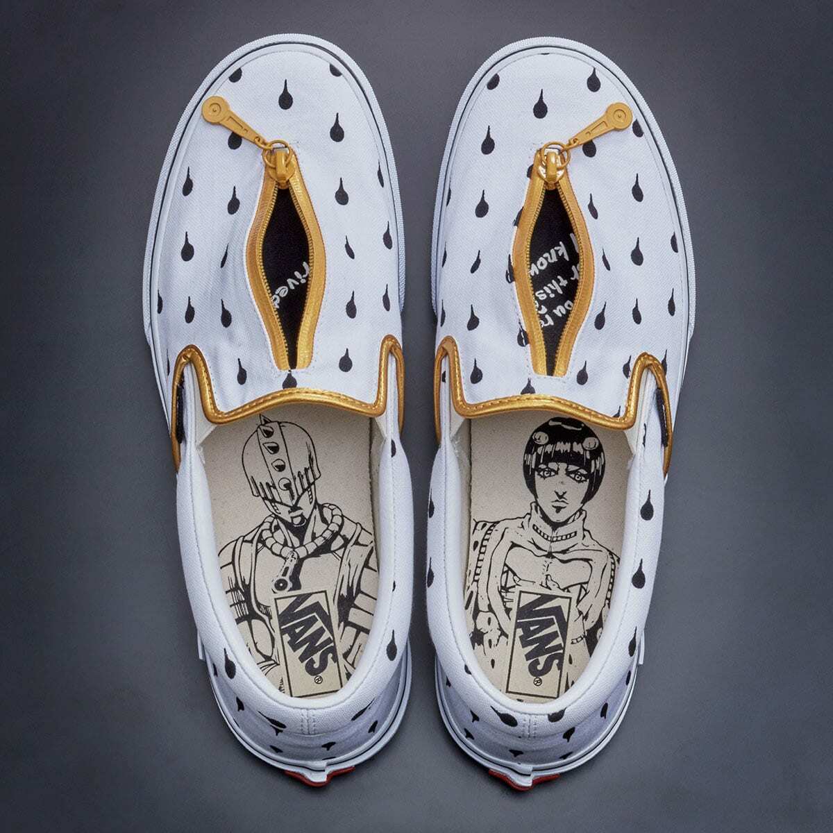 JoJo × VANS Limited Bruno Bucciarati Shoes US 5 to 12 Gonden Wind image 3