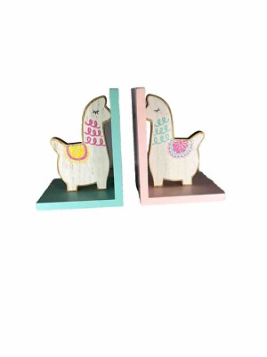 Hobby Lobby Wooden Alpaca Book Ends