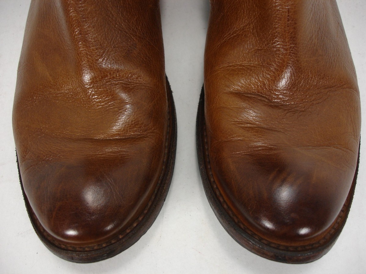 BOTTER 6017AJ006LILALIMESTRIPE 関税送料込 FRYE SHIRLEY 77739 COGNAC LEATHER OVER THE KNEE RIDING BOOTS