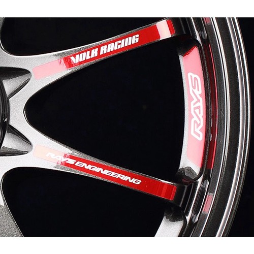 JDM Japan Rays Engineering VOLK Racing CE28 CR II Black Edition Sticker - Bild 16 von 16