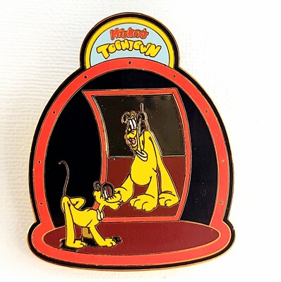 2003 Disney WDW Exclusive Pluto Fun House ToonTown Pin Event LE 750 Sample Pin