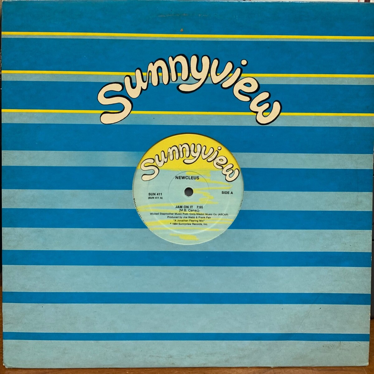 邦楽 Noisy Cell / Across Newcleus, Jam on It, 12” Single, Sunnyview Records | eBay