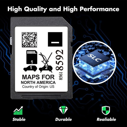NEW UPDATE GPS Navigation SD Card Map 85618592 GM GMC Acadia Canyon Sierra Yukon - Foto 7 di 13