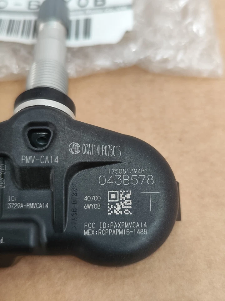 1 Sensore Tpms Pneumatici Valvola Nissan Infiniti 407006wy0b Nuovo - Immagine 4 di 4