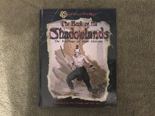 AEG: Legend of the Five Rings - The Book of the Shadowlands - NM FF TSR - Picture 1 of 2