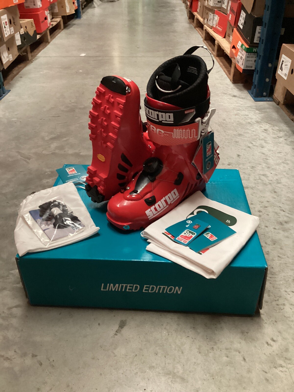 SALOMON Scarpa F80 Edizione Limitata Scarpa Sci Turismo Alpinismo BOA 29 5 Mondo Point