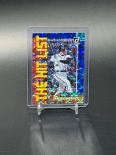 2022 Panini Donruss #THL-7 Freddie Freeman The Hit List Blue /249 Atlanta Braves