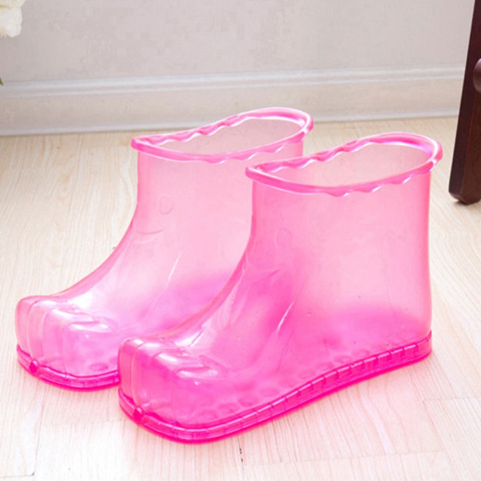 Spa Slippers Foot Bath Massage Boots Spa Foot Bucket Massager Foot