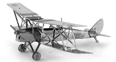 De Havilland Tigermotte: Metall Erde 3D Laserschneiden Miniaturmodellbausatz